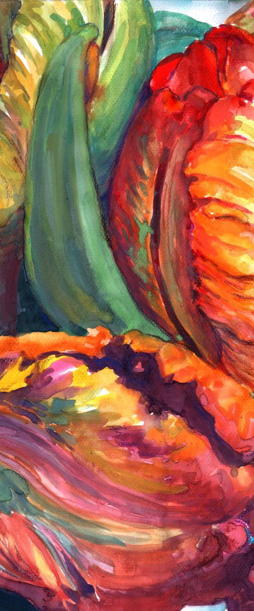 Tulips by QI Debrah