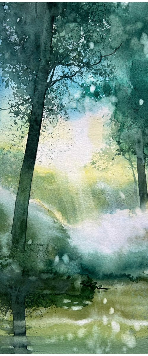 Summer landscape by Nazar Grunyka