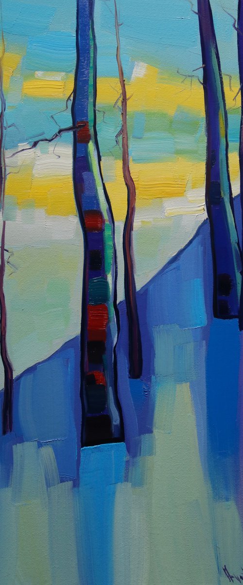 Winter trees by Tigran Avetyan