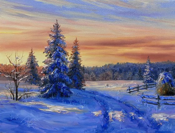 Winter evening