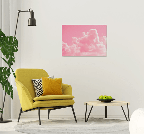 Cloudy with a touch of Pink