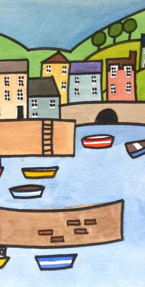 View across the Harbour - Reserved for JoAnn by Jan Rippingham