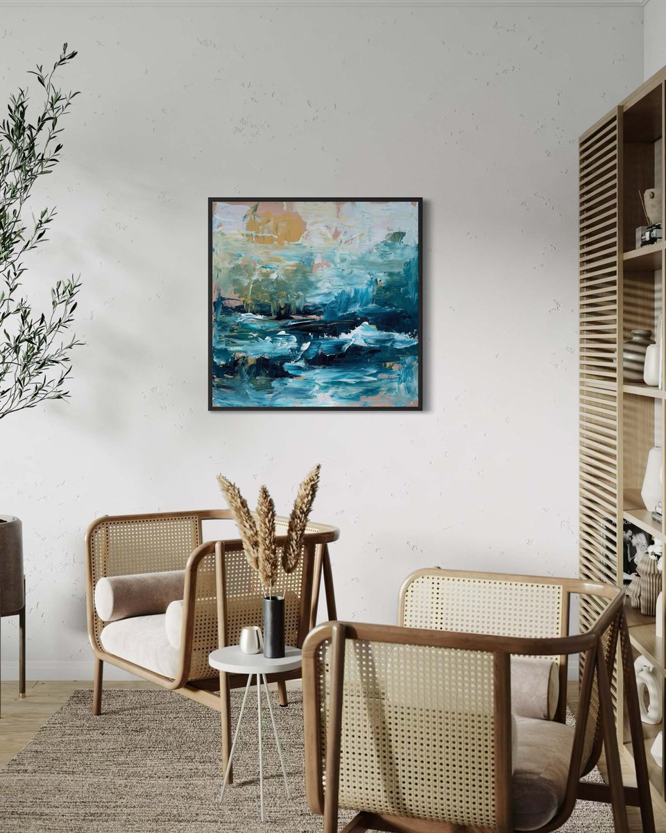  Dreamscape 1 By Omar Obaid, 28 X 28, Artwork For Sale On Artfinder