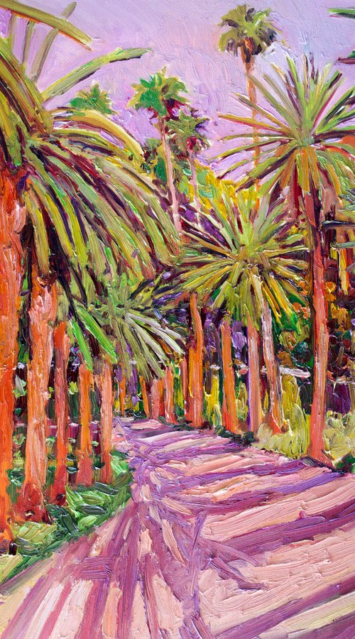 Palm Trees of Berverly Hills by Suren Nersisyan