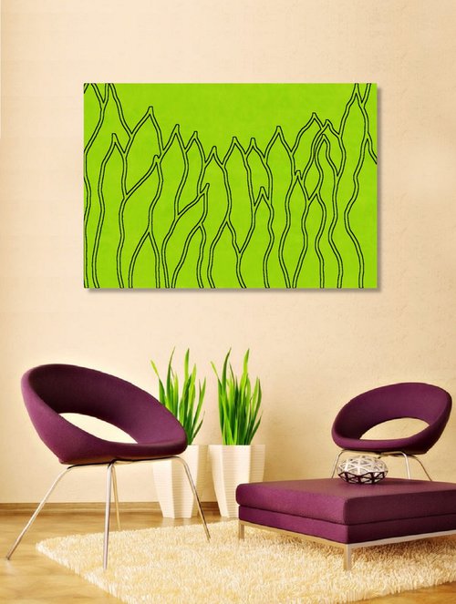 Spring Grasses #05 by Marina Krylova