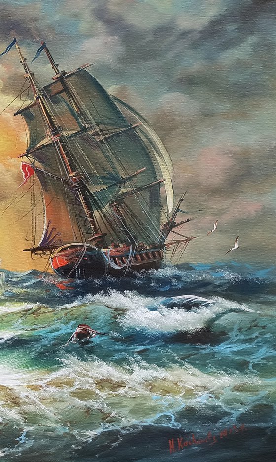 Restless sea 1