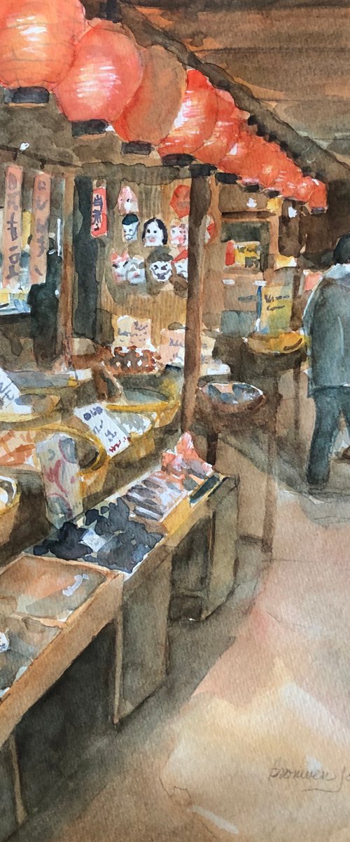 Night Market by Bronwen Jones