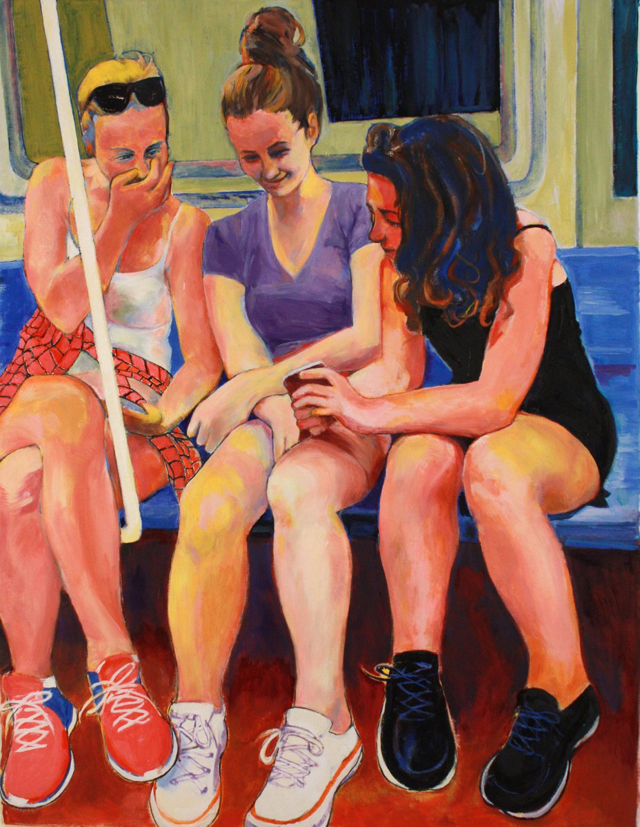 Aglaia, Euphrosyne, & Thalia by Kathleen Migliore-Newton