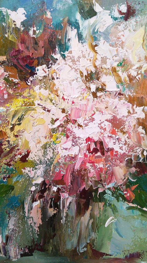 Abstract Flora 02 by Andrej  Ostapchuk