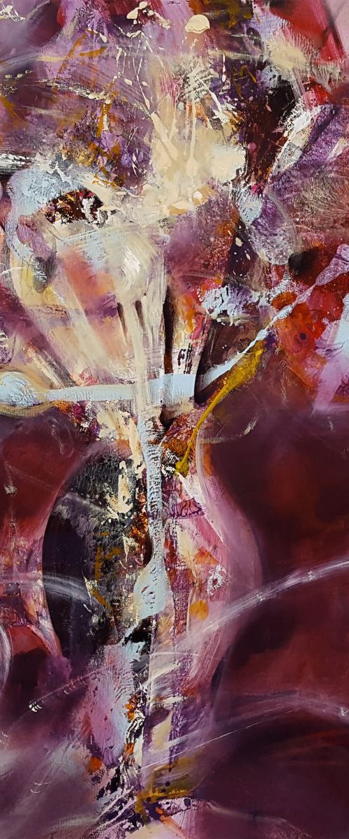My "flowers" are subtle expressions of a meta-reality, where the viewer is invited to meditation, to exercise his spirit - Kloska by Kloska Ovidiu