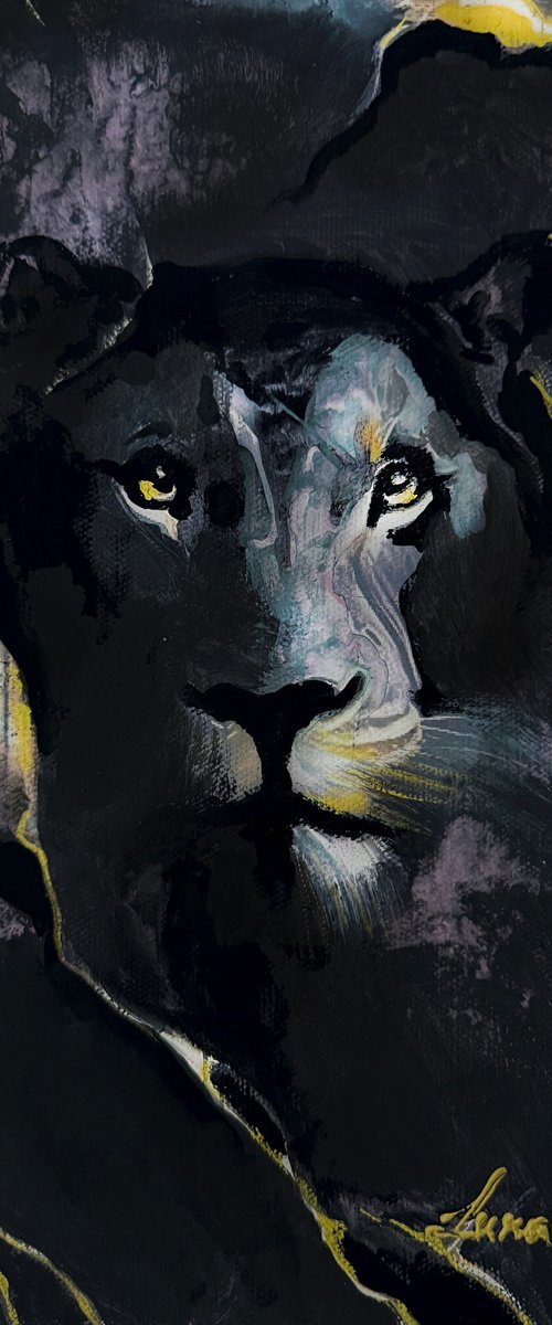 When the Night Opens Its Eyes by Lana Frey