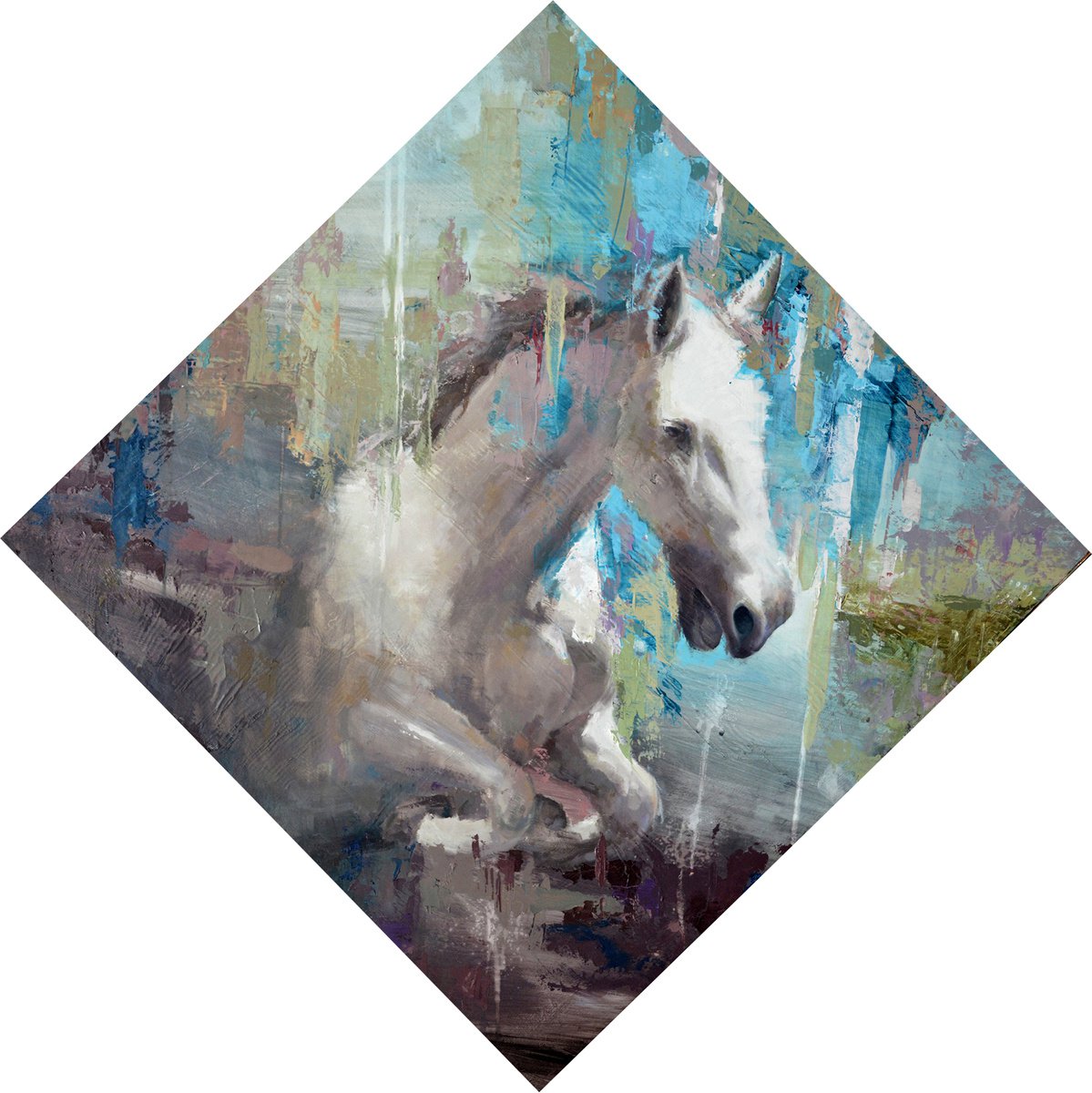 Extasy (Horse 3d) by Juan Del Campo