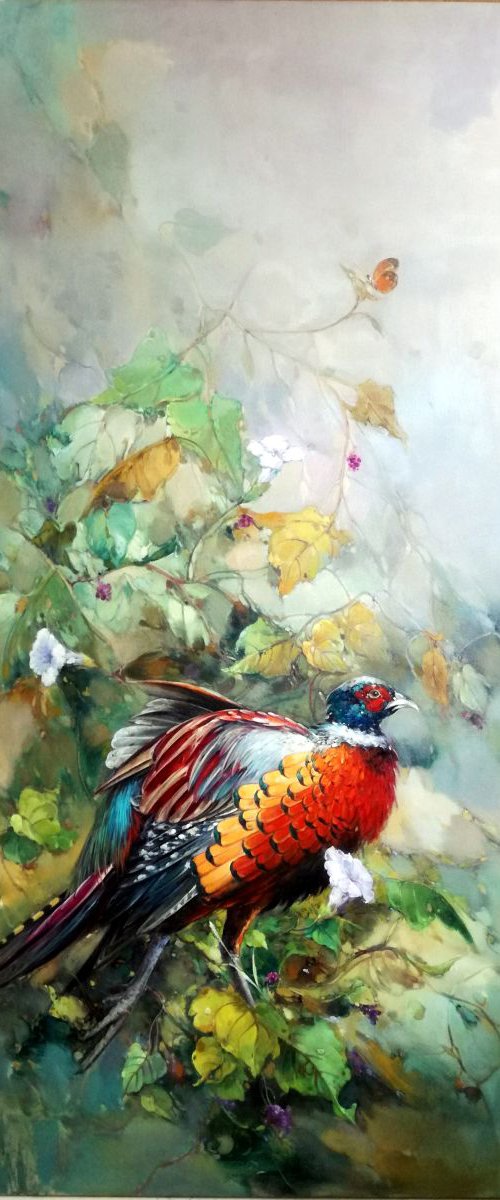 Pheasant by Kunlong Wang