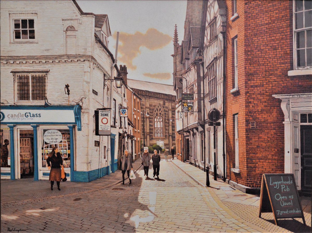 Church Street, Shrewsbury by Paul Simpkins