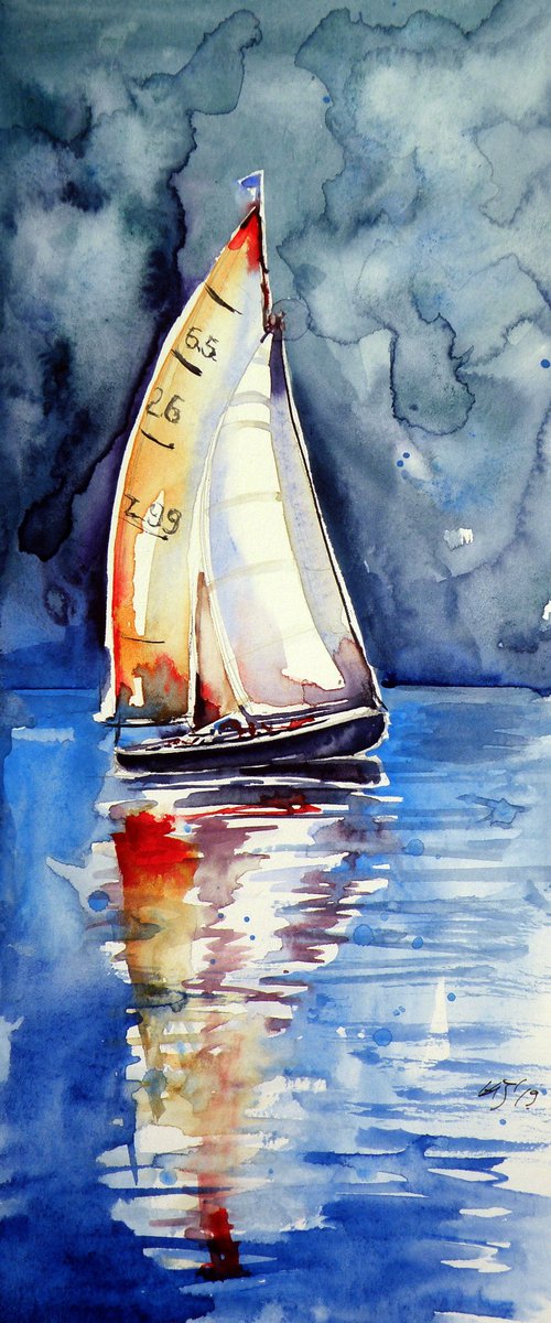 Great sailboat by Kovács Anna Brigitta