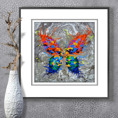 Butterfly «Bright Idea» by Mariia Raskin