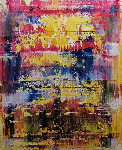 abstract N°1248 ***Free Shipping Europe*** by Parscha Mirghawameddin