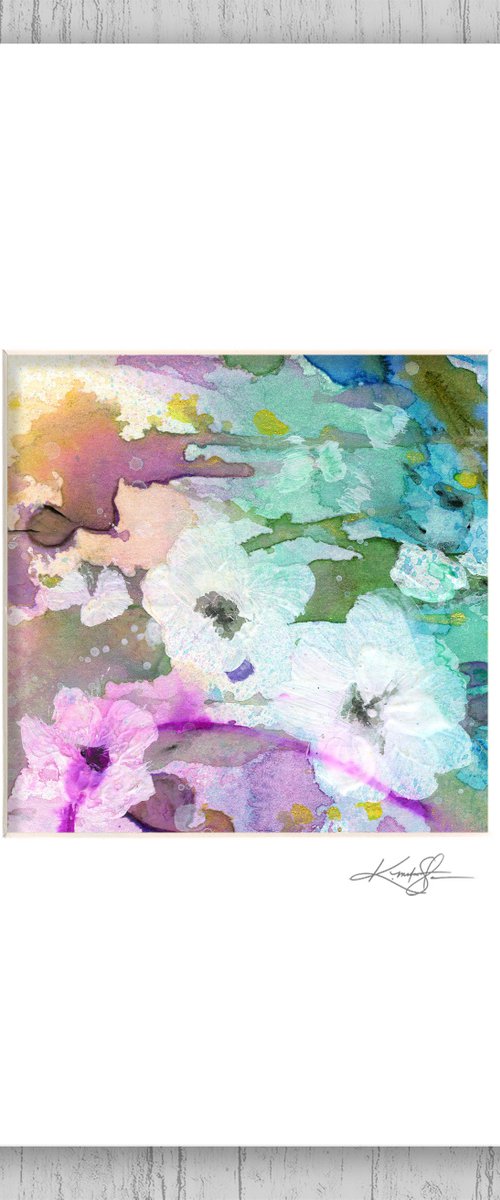 Floral Delight 37 - Floral Abstract Painting by Kathy Morton Stanion by Kathy Morton Stanion