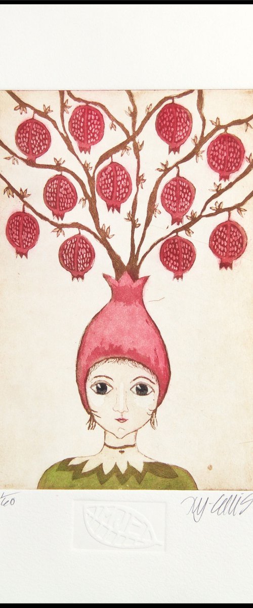 Pomegranate Girl by Mariann Johansen-Ellis