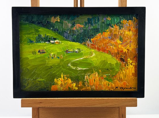 Autumn Mountain View