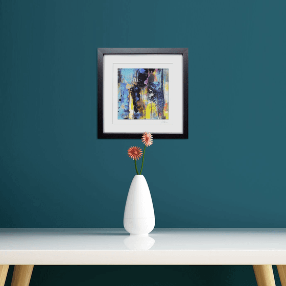 The company of strangers (Framed, ready to hang)