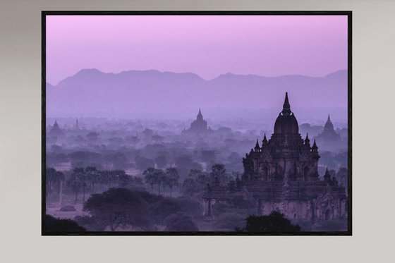 Foggy Sunrise in Bagan
