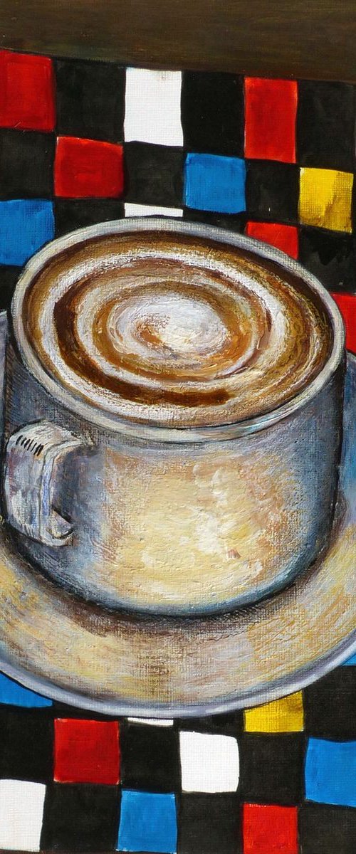 Cup of coffee by Elizabeth Vlasova
