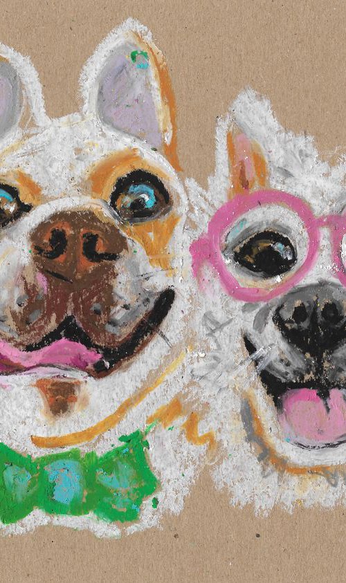 Hipster dogs by Pavel Kuragin