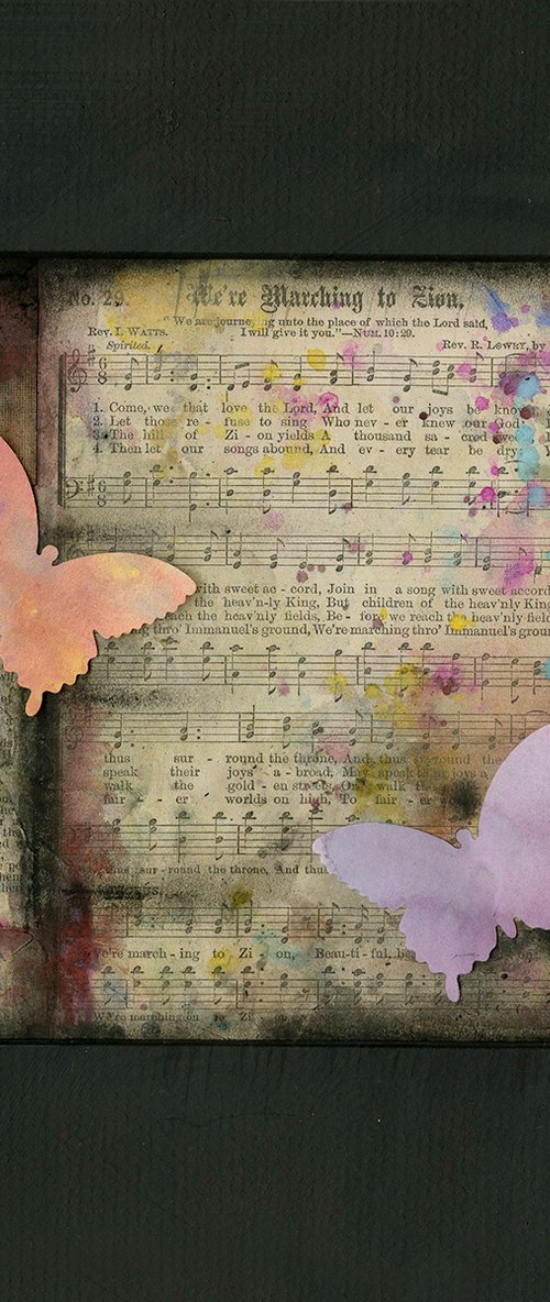 Butterfly Collage 5 by Kathy Morton Stanion