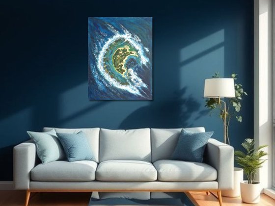 Lagoon-Whirl of Waves