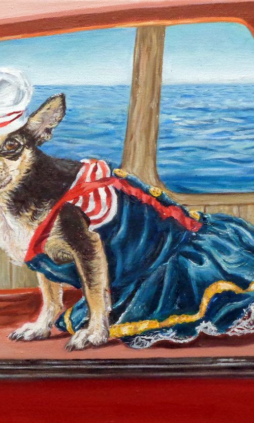 Tita the Sailor Dog by Becki Flack