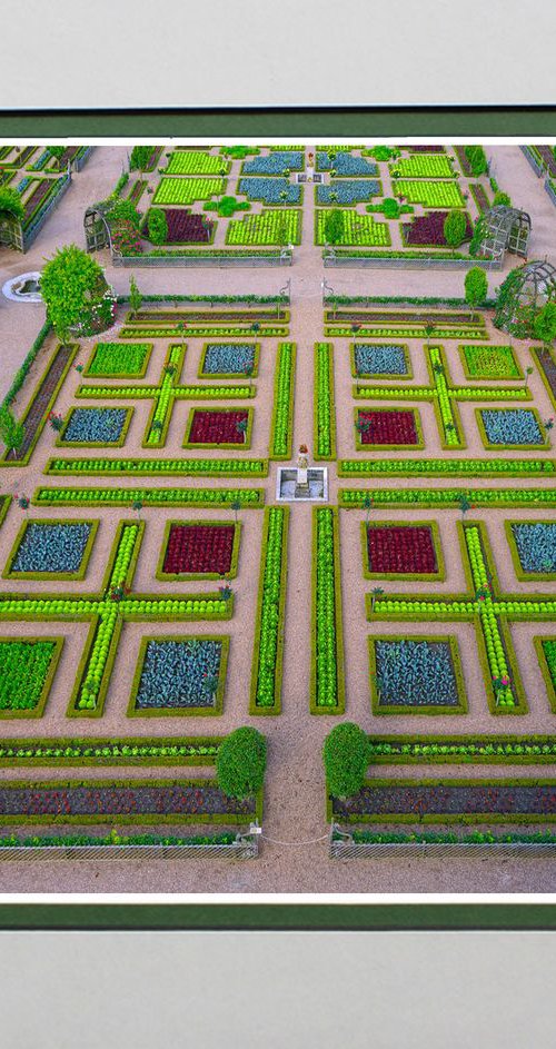 Villandry Chateau Loire France by Robin Clarke
