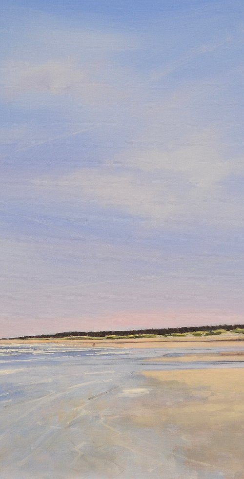 Holkham, walk along the shore. by Tom Cringle
