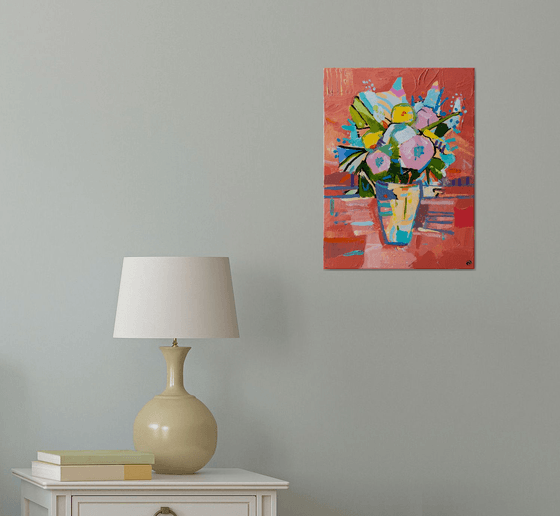 Blooms in Brushstrokes (AV Art)