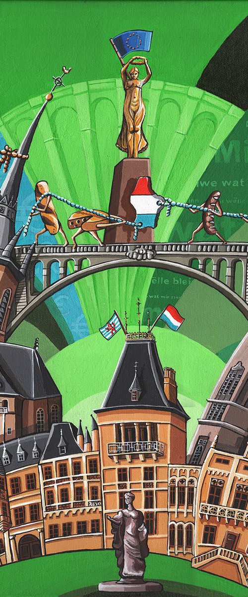 Luxembourg Landmarks by Marc Remus