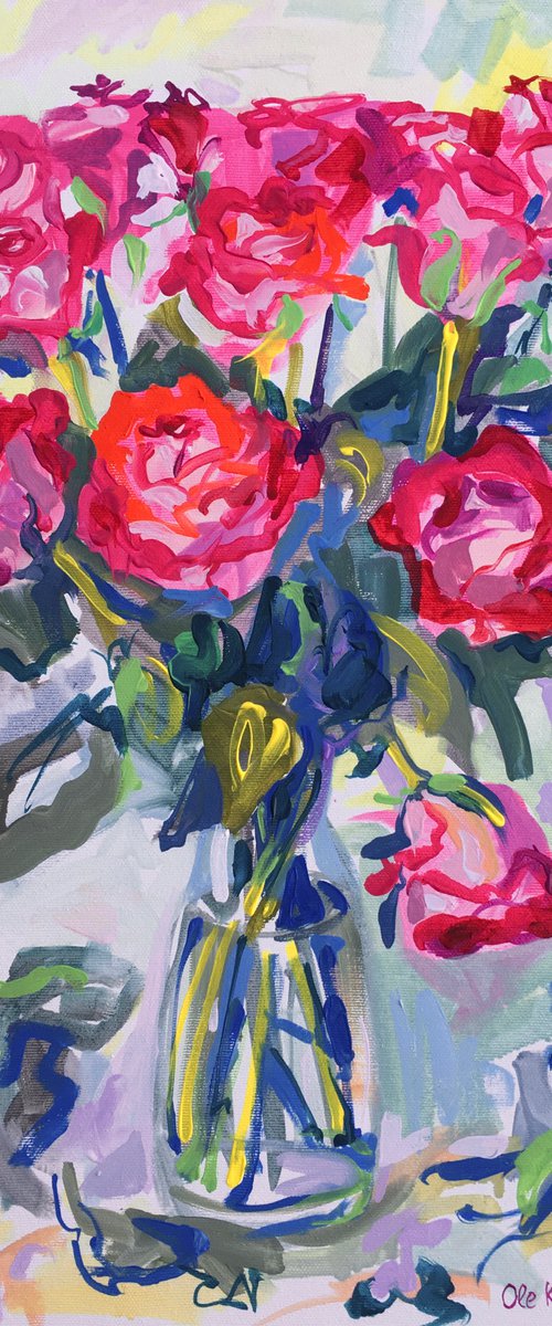 Bouquet of Roses by Ole Karako