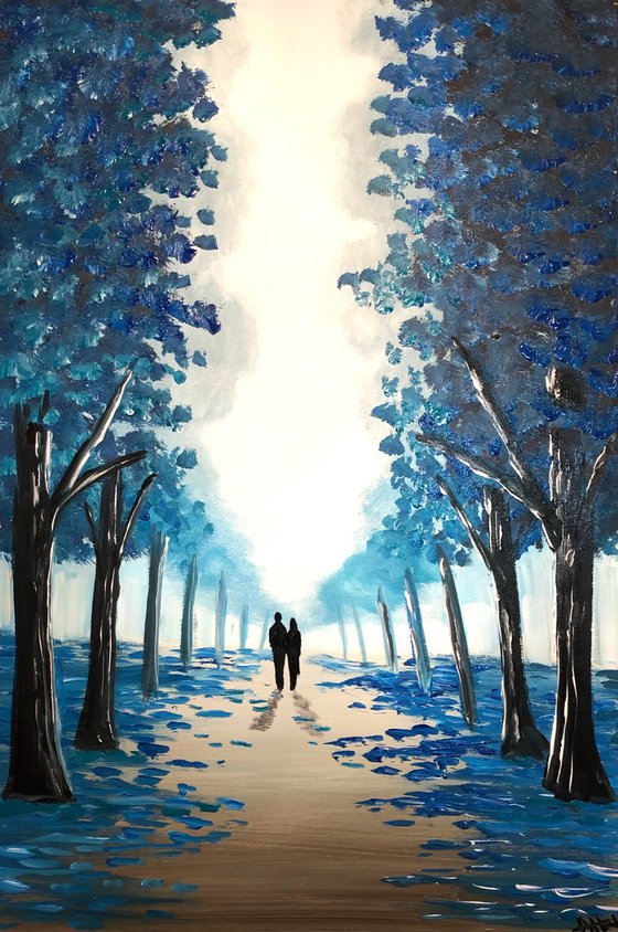 Through The Blue Trees 4