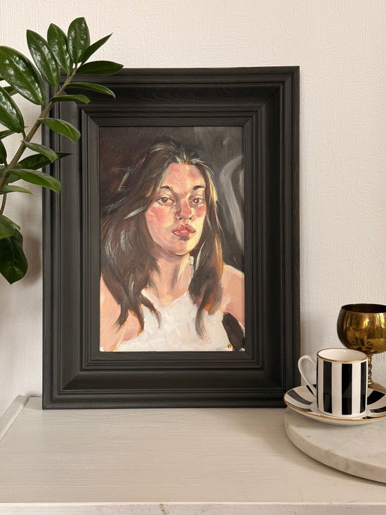 Evening Light  from the “100 Portraits”
