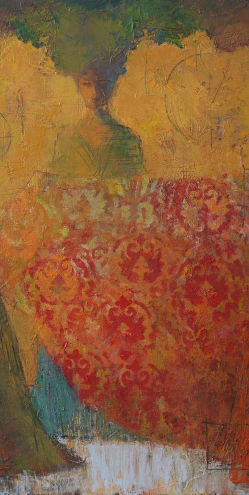 Old carpet by Elinor Brodsky