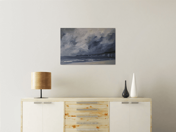 Storm over Dunluce, Ireland
