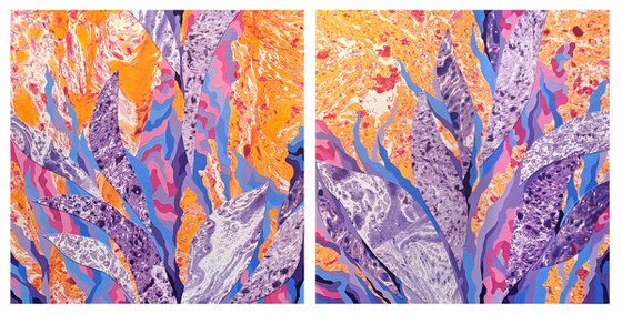 Set of 2 «Alien Flora»
