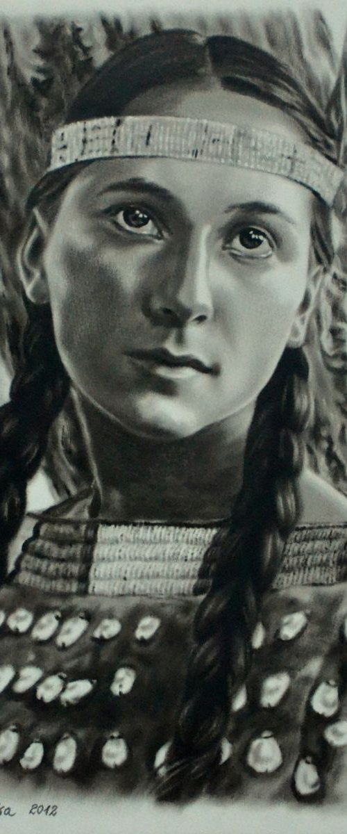 "Indian girl" by Monika Rembowska