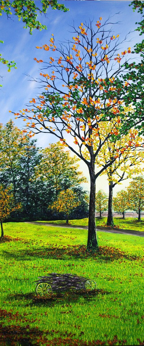 Autumn in Daverham by Hazel Thomson