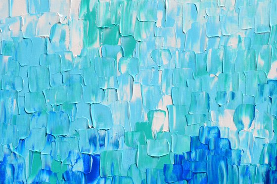 Tranquil XVIII - Large Abstract Ocean Waves