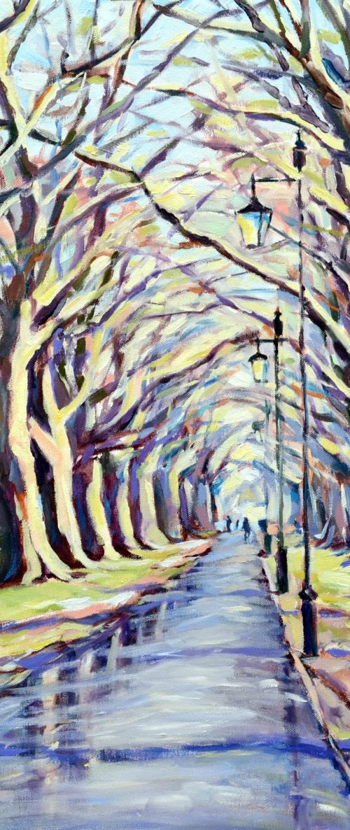Cambridge. Jesus Green. by Irina Ushakova