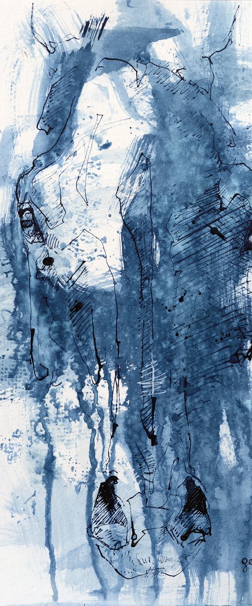 Face to Face 12a by Benedicte Gele