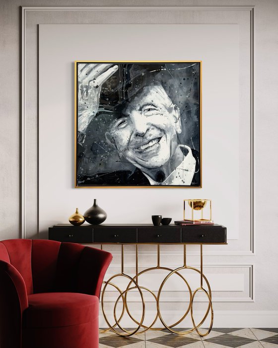 Leonard Cohen (Framed)