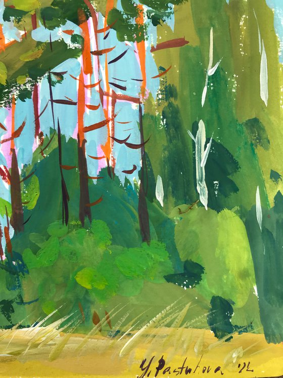 Pine trees