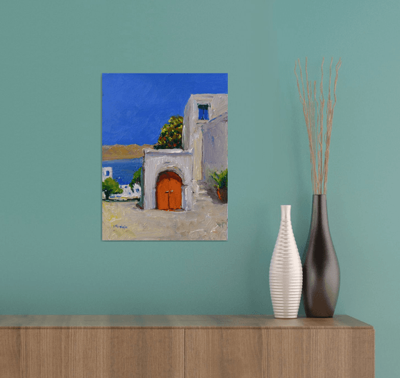 Village on Greek islands