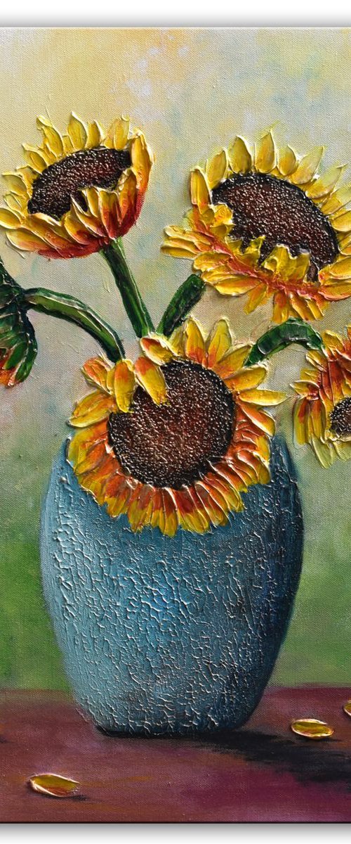 Summer Sunflowers by Amanda Dagg